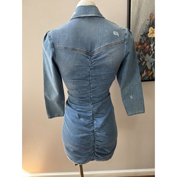 Retrofête Gigi DenimDress Size XS - Picture 8 of 8